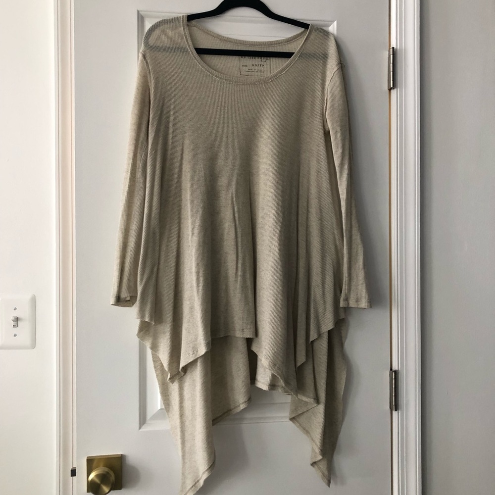 + FREE PEOPLE +  Oatmeal Tunic